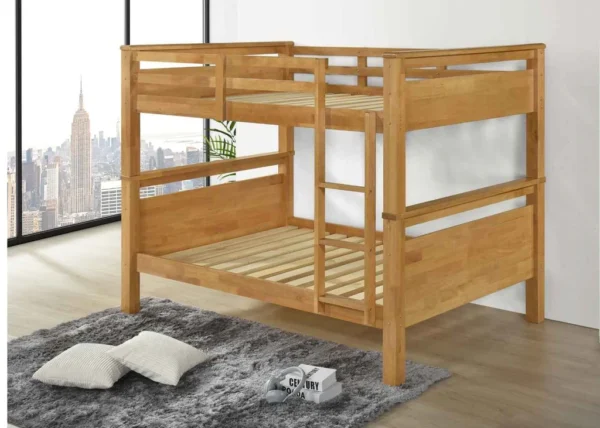 Langham HD Quad Bunk- Oak Finish