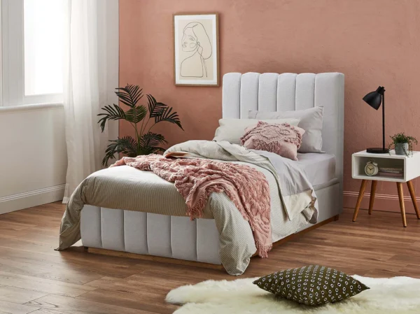 Ellie Bed Frame – Single / Snow